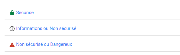 image niveau securite