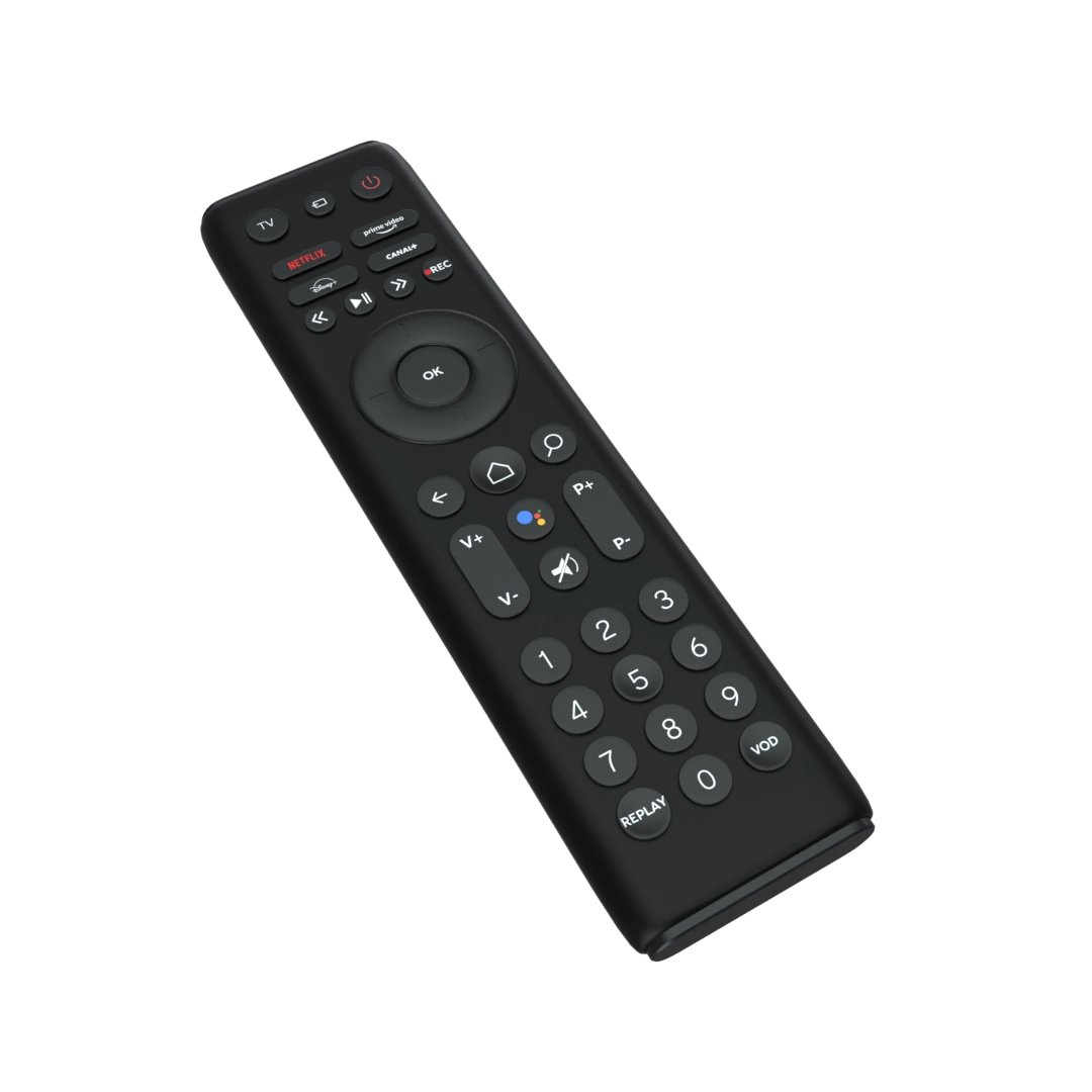 visuel de la télécommande de la SFR Connect TV